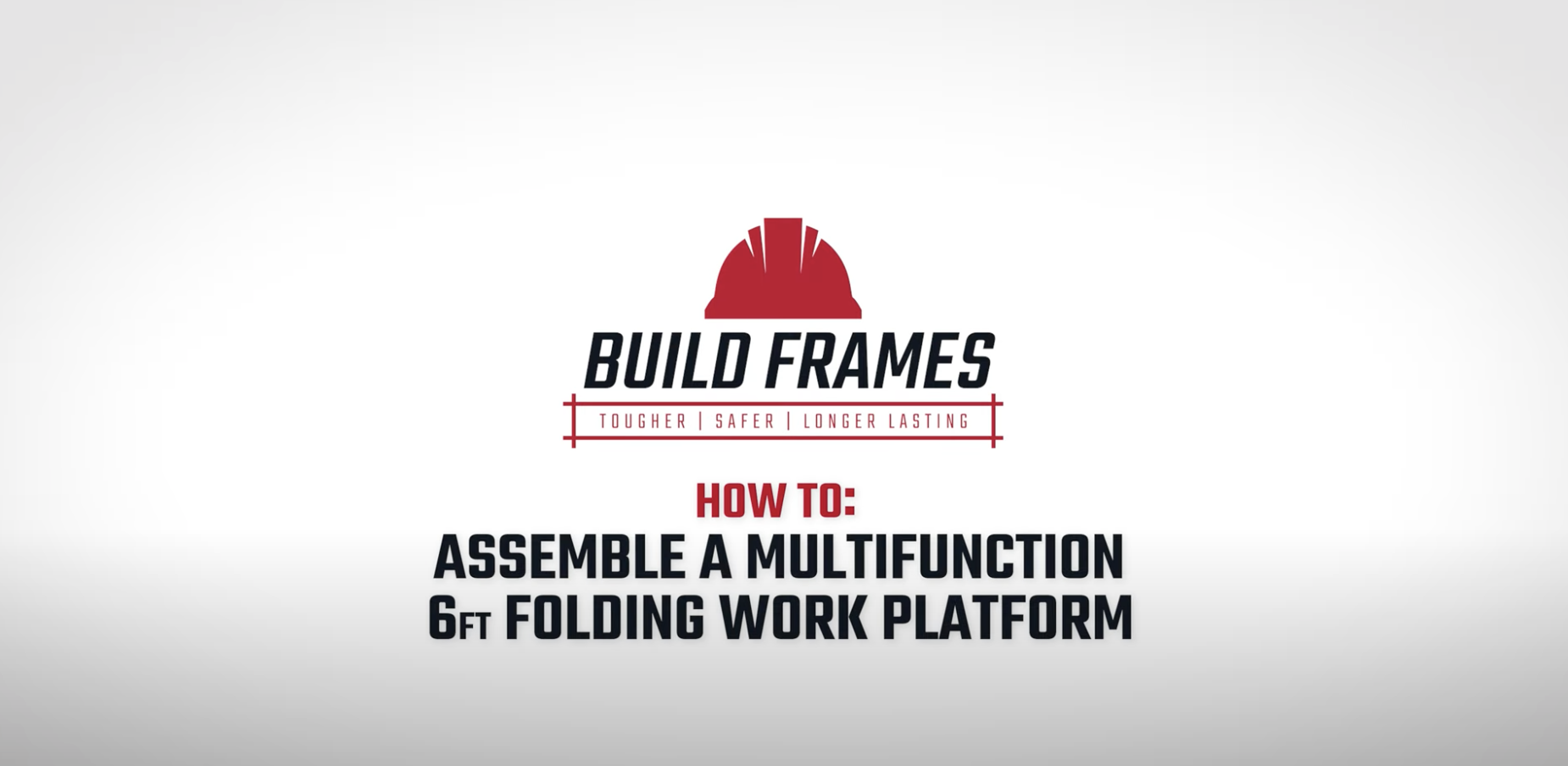Multi-function 6ft Folding Work Platform (MPISUS+BFL)